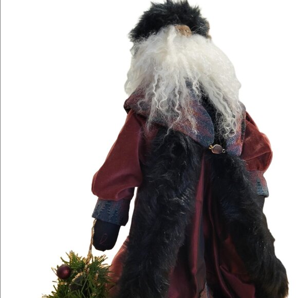 Old World Santa Decorative Statue, EUC - Picture 4 of 12